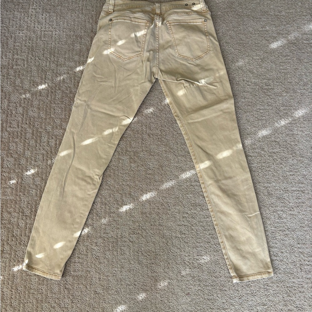 CAbi Beige Skinny Jeans - Picture 2 of 3
